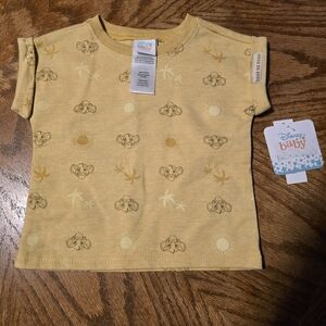 Disney Baby 12M Lion King Simba Print Top